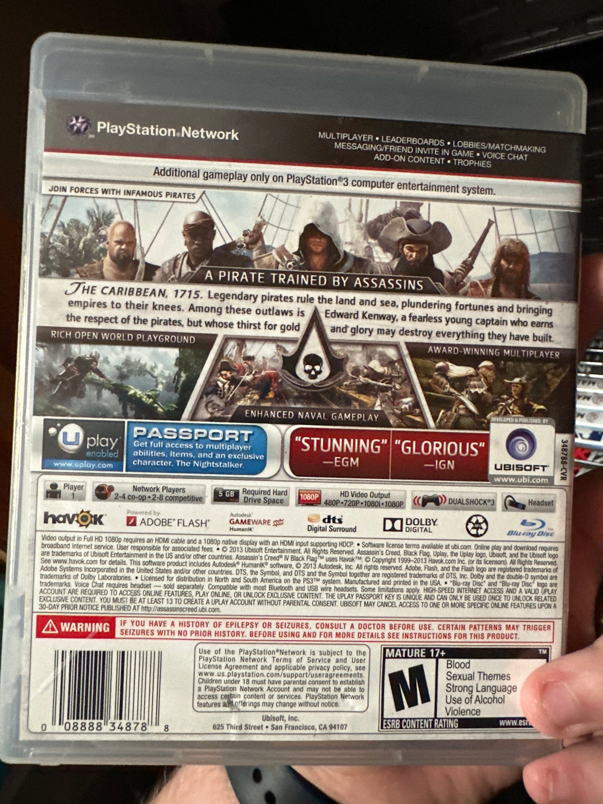 Assassins creed 4 black flag PS3