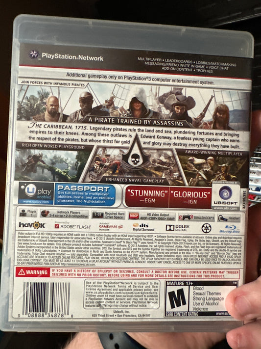 Assassins creed 4 black flag PS3