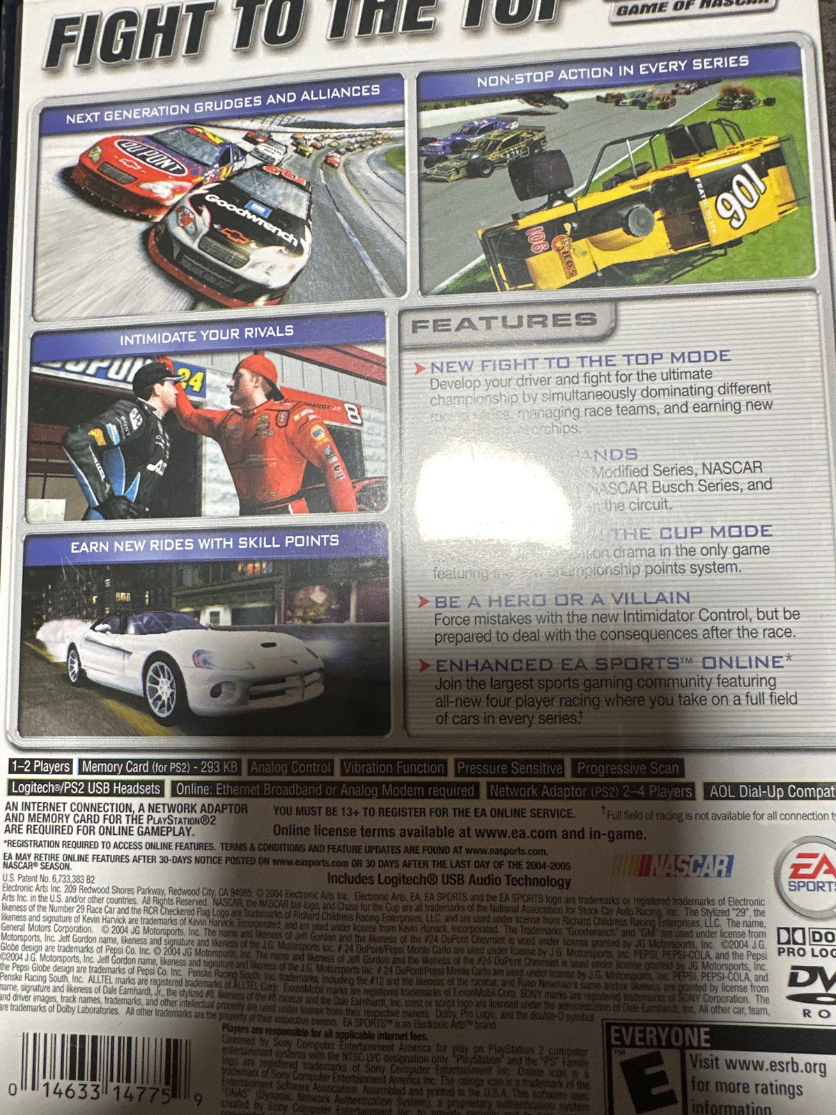 NASCAR chase for the cup 2005 PS2
