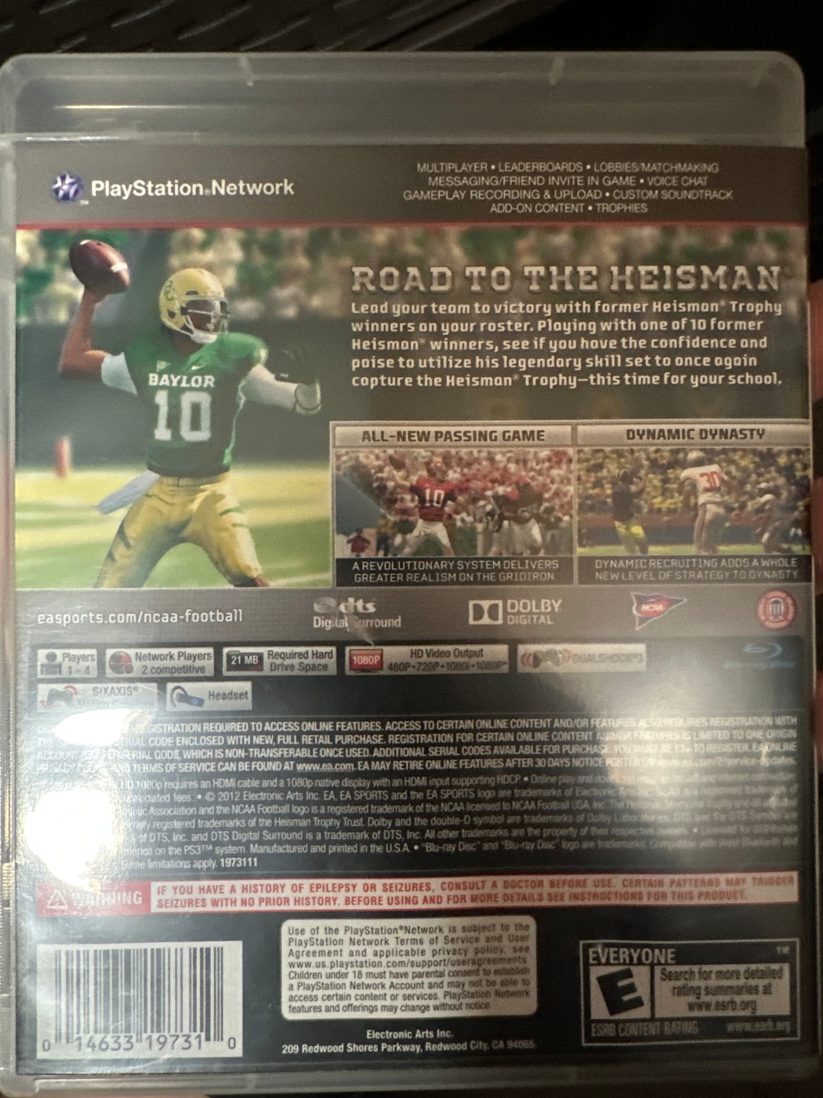 NCAA football 13 PS3