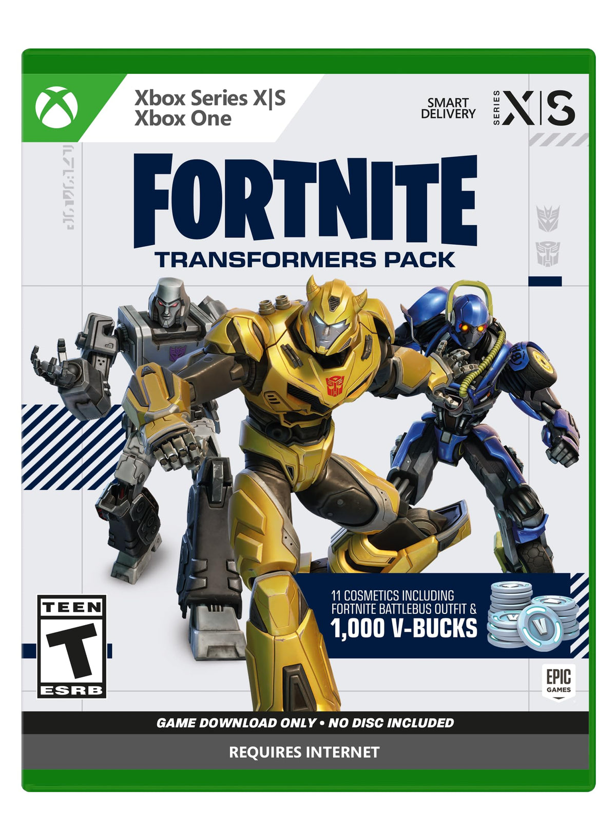 Fortnite Transformers pack for xbox