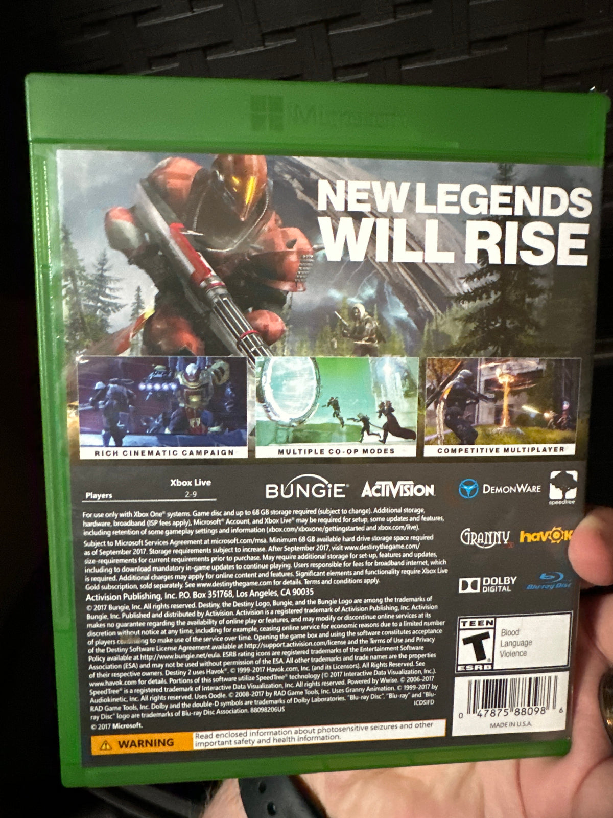 Destiny 2 (Xbox one)