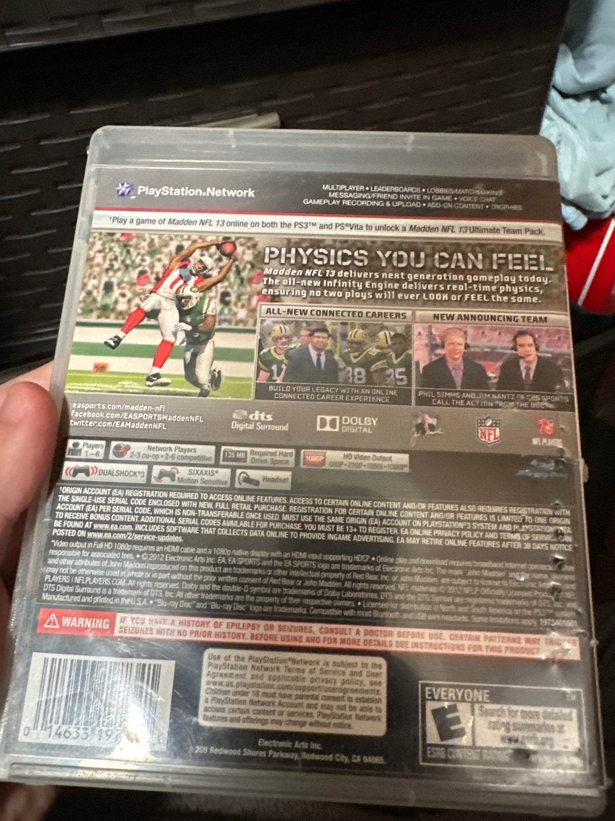 Madden 13 PS3