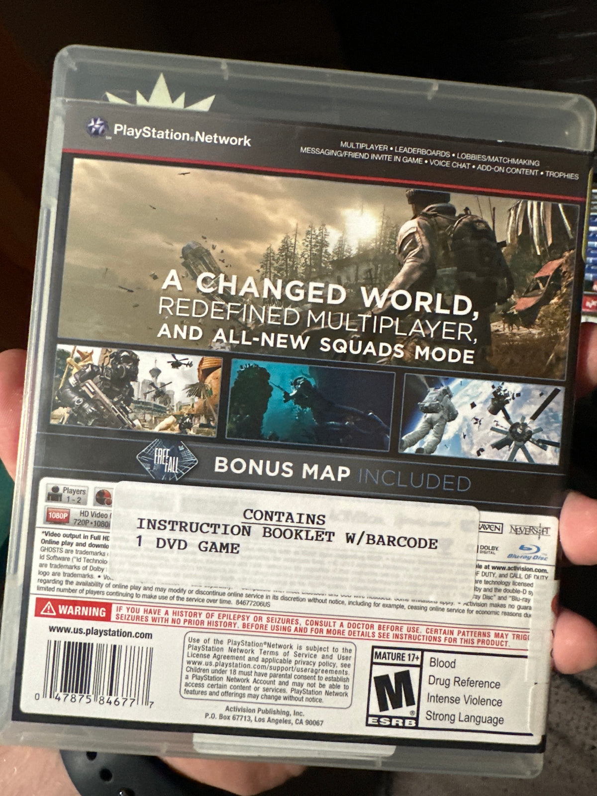 Call of duty ghosts PS3
