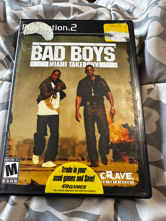 Bad Boys Maimi TakeDown PS2