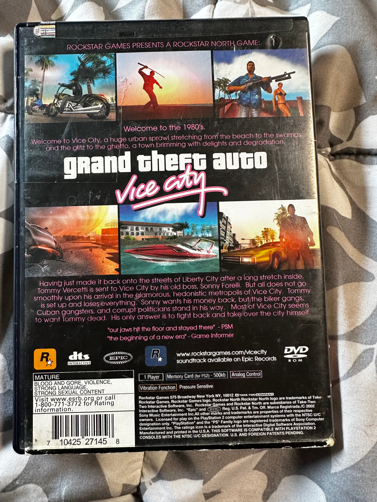 Grand Theft Auto Vice City PS2