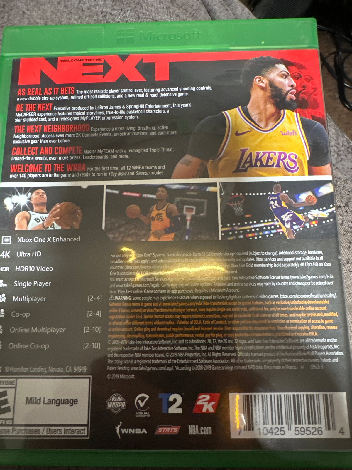 NBA 2k20 Xbox one