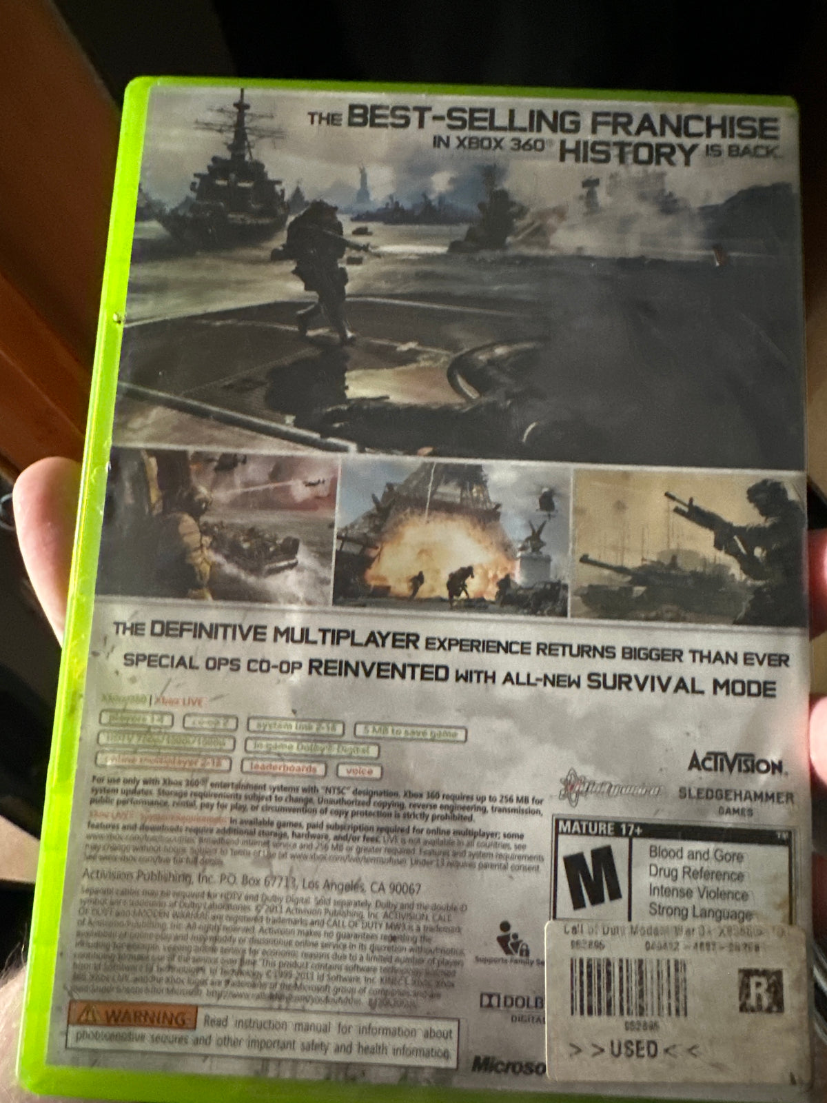 Call of duty mw3 (Xbox 360)