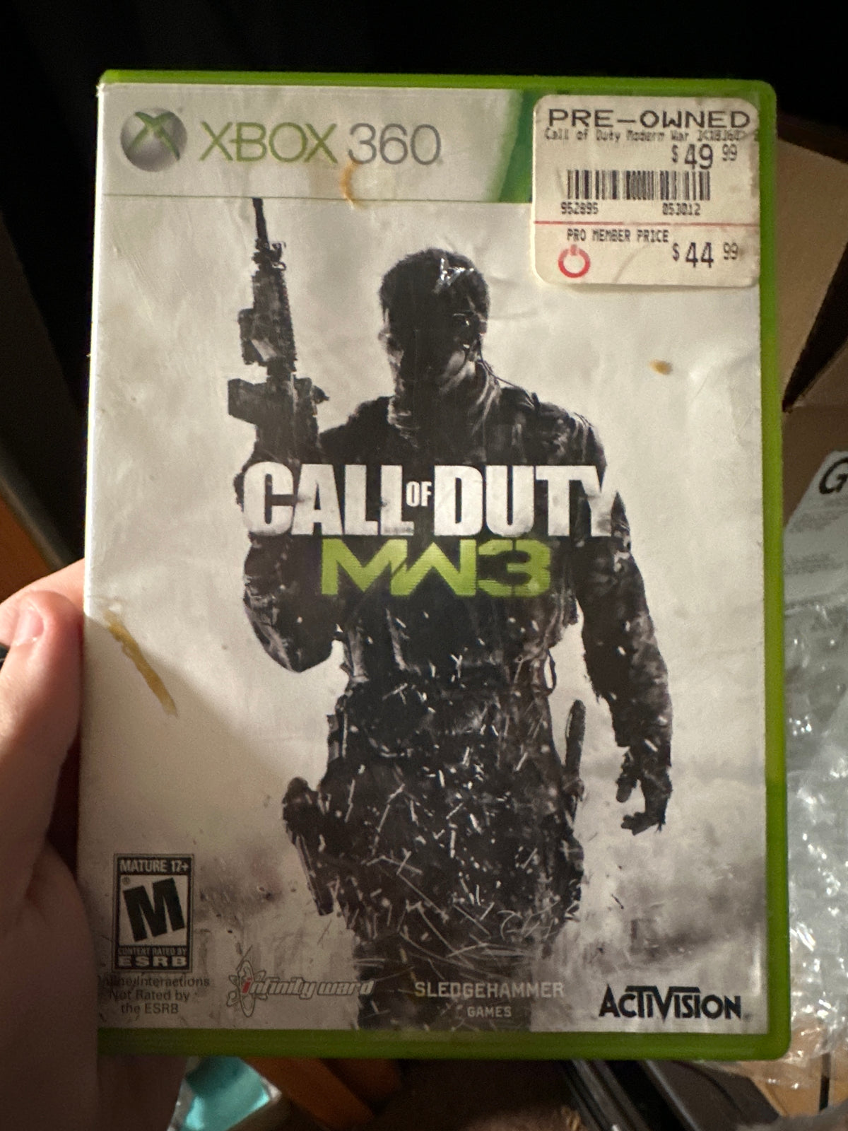 Call of duty mw3 (Xbox 360)