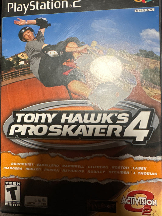 Tony hawks pro skater 4 ps2