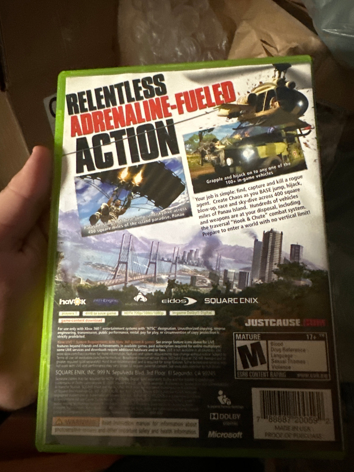 Just cause 2 (Xbox 360)