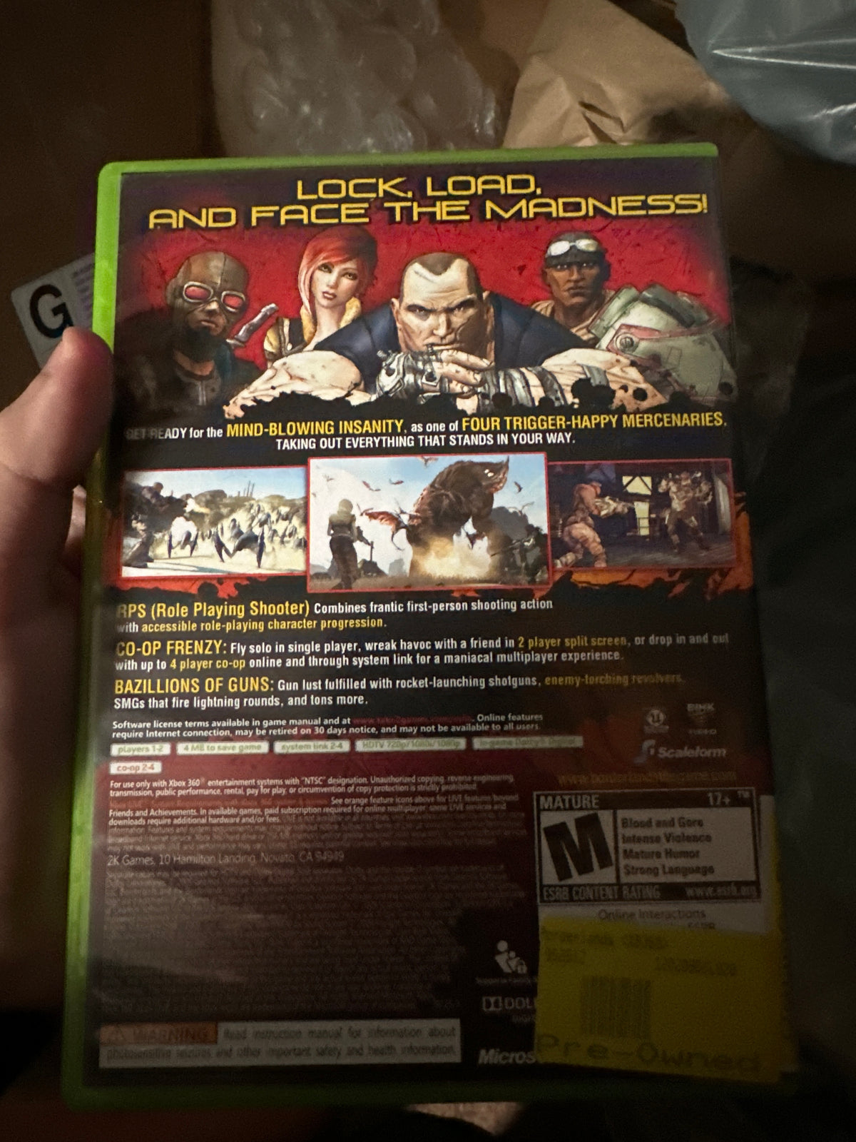 Borderlands (Xbox 360)