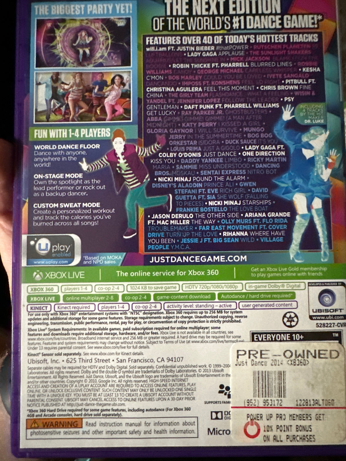 Just dance 2014 (Xbox 360)