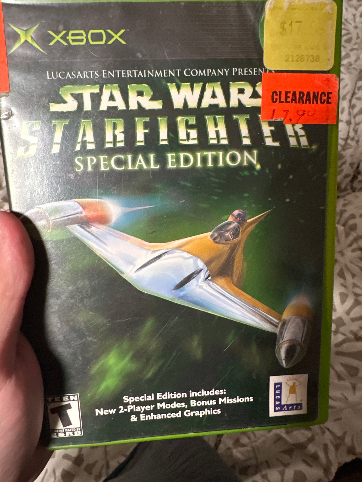 Starwars starfighter Xbox
