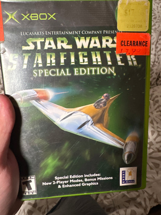 Starwars starfighter Xbox
