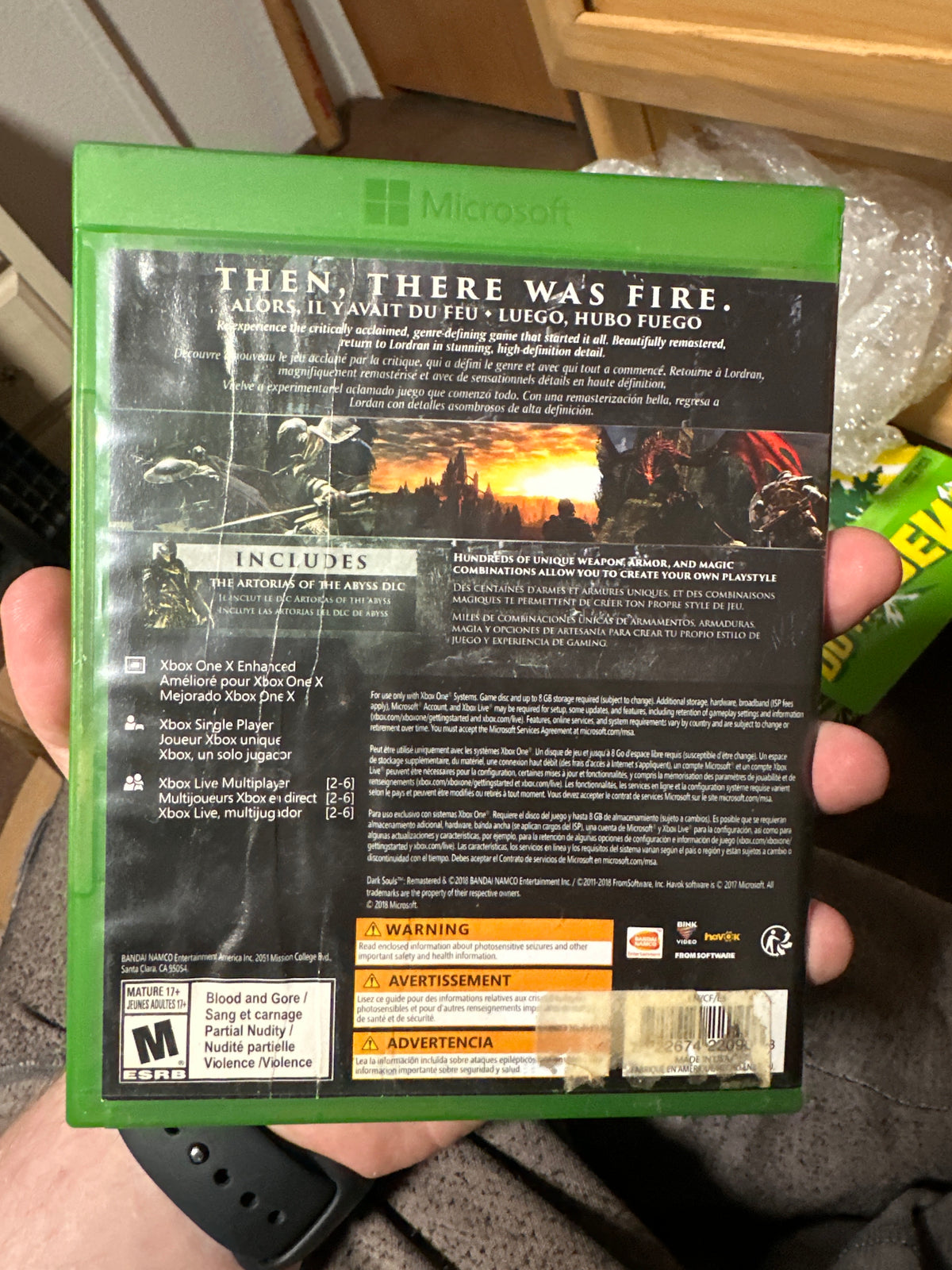 Dark souls remastered Xbox one