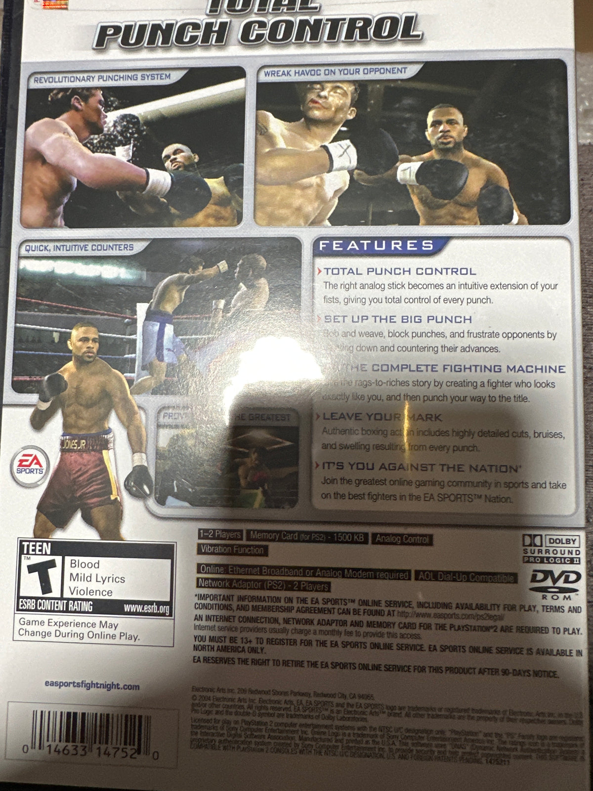 Fight night 2004 PS2