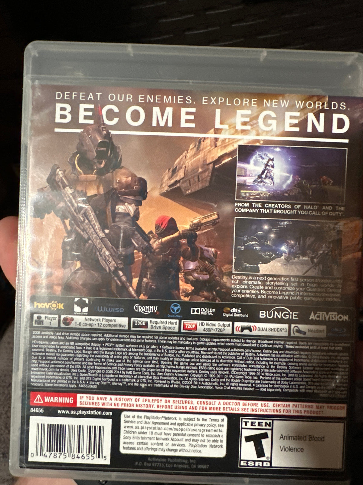Destiny PS3