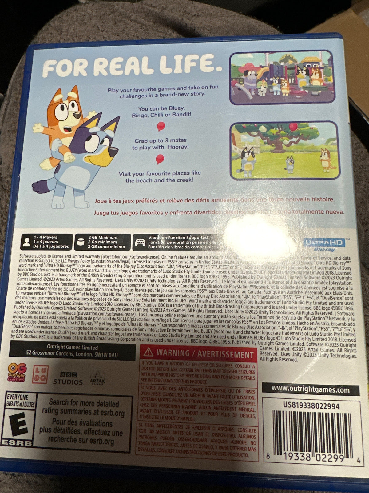 Bluey the video game ps5