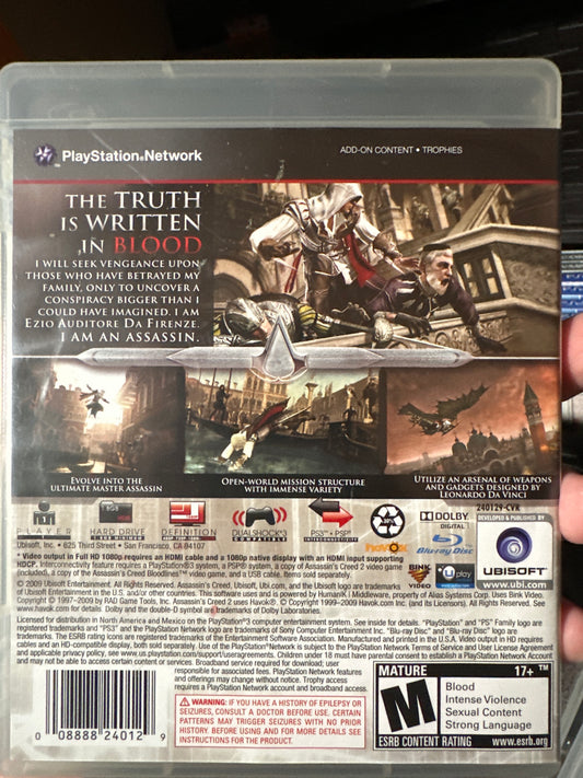 Assassins creed 2 PS3