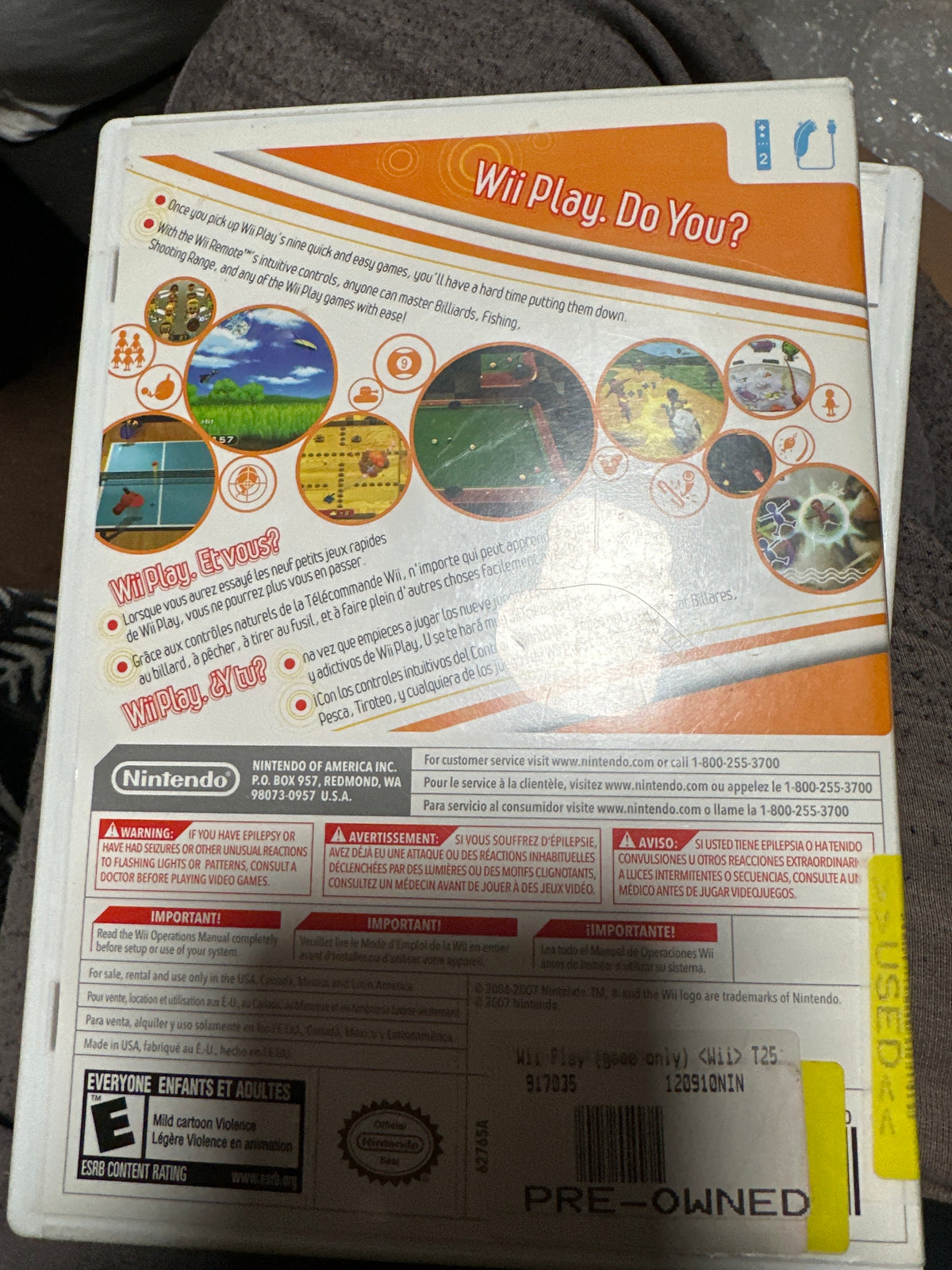 Wii play