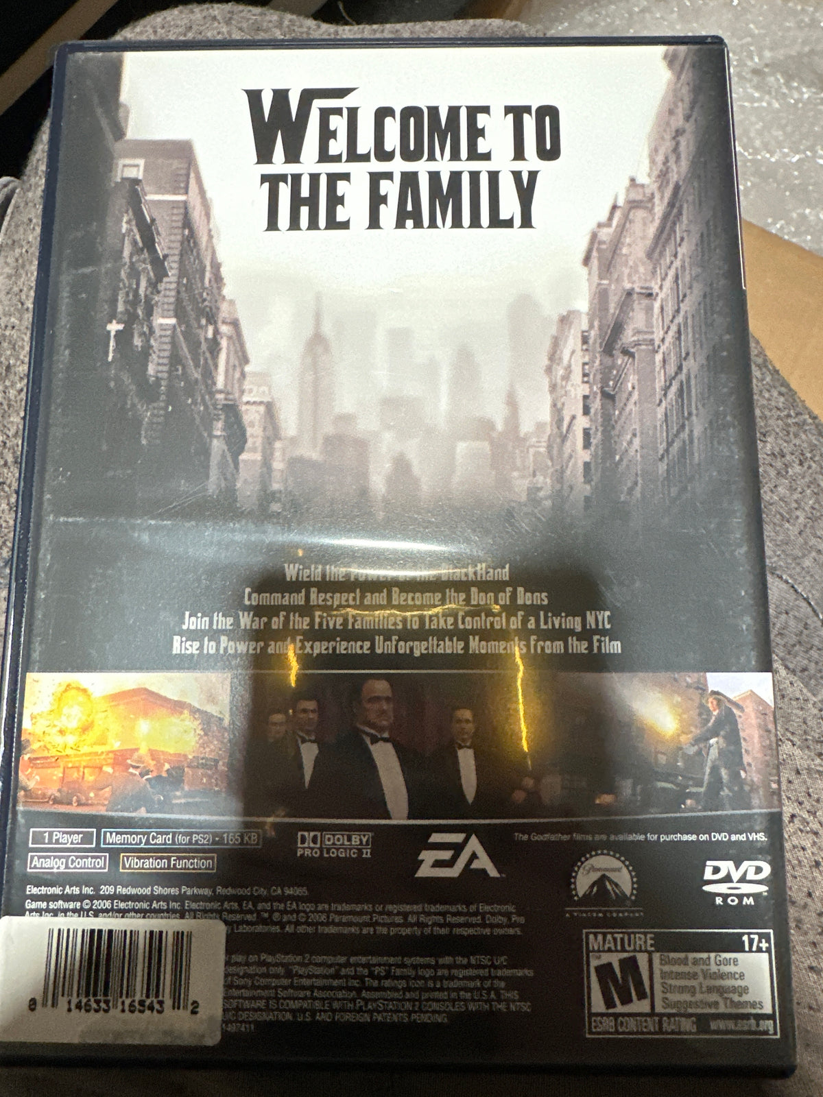 The godfather the game ps2