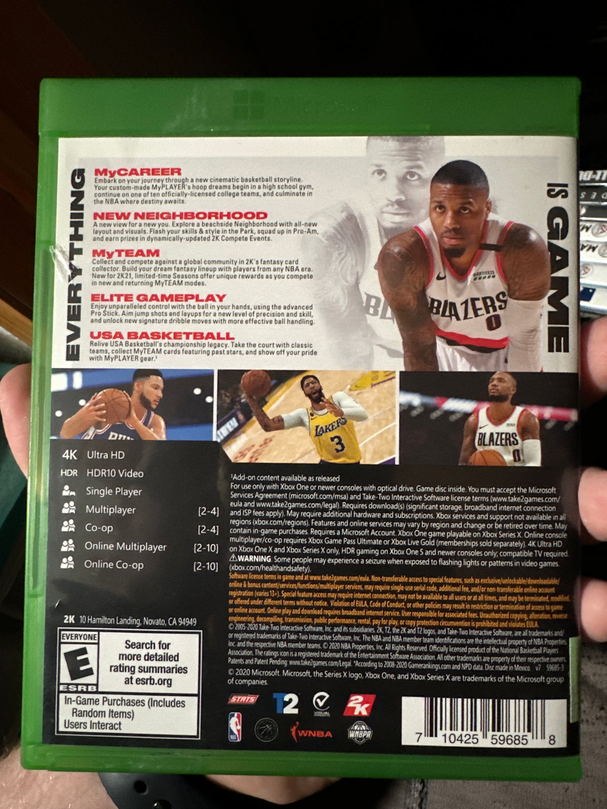 NBA 2K21 (xbox one)