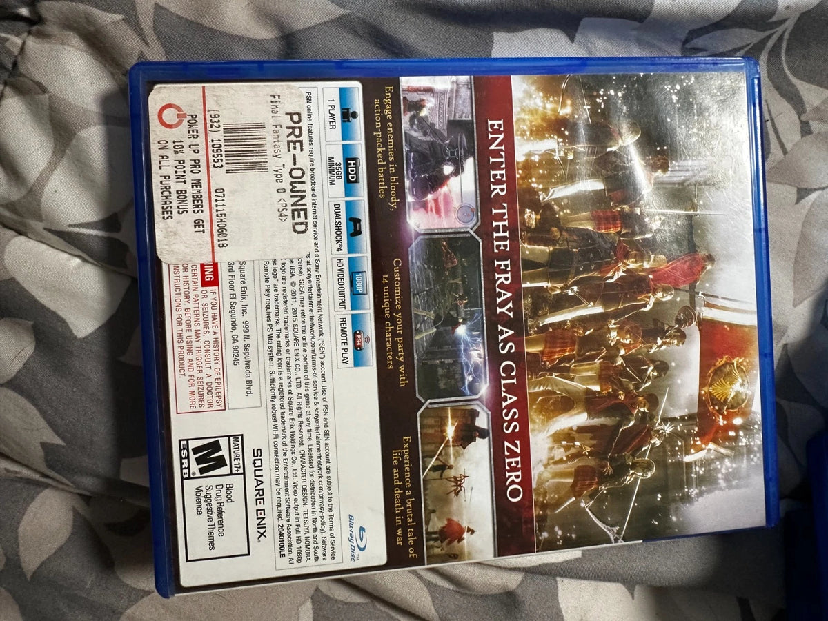 Final Fantasy Type 0 ps4