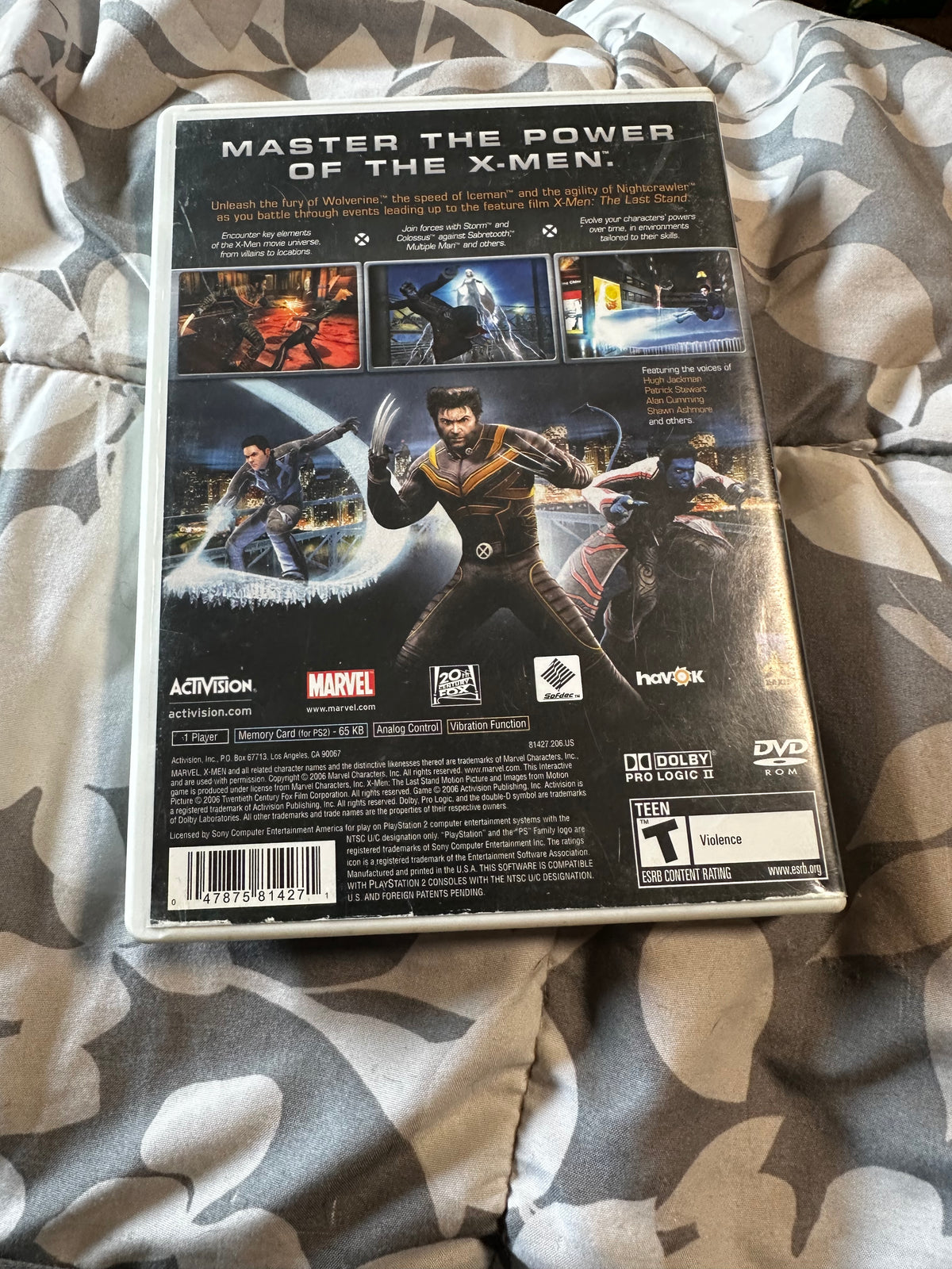 X-Men The Official Game PS2