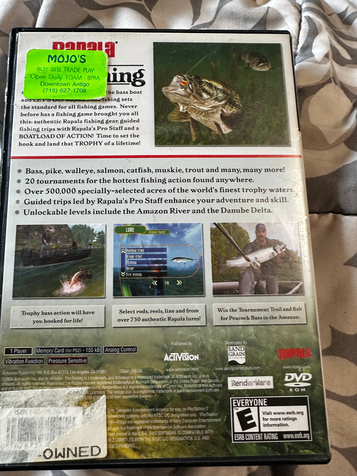 Rapala Pro Fishing ps2