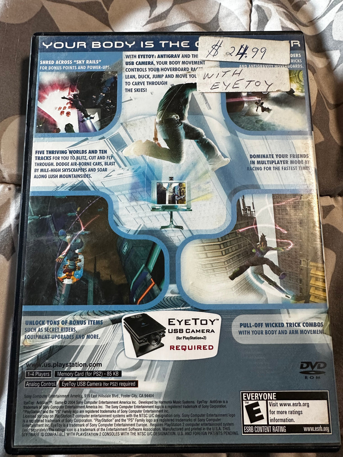Eye Toy Antigrav ps2