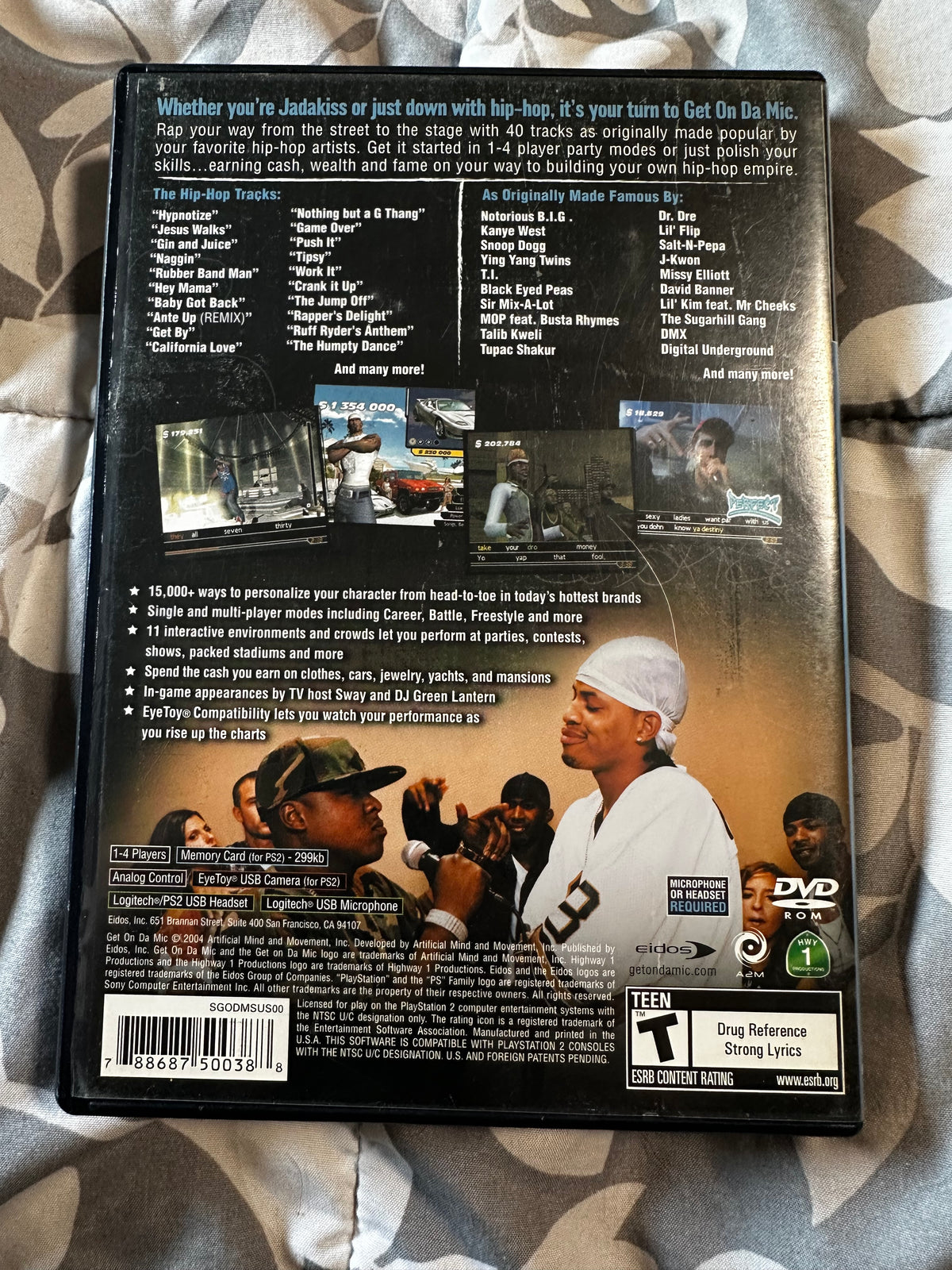 Get On Da Mic ps2
