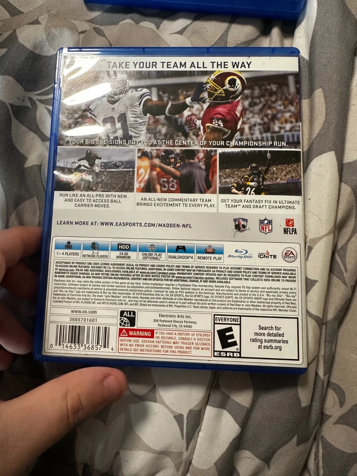 Madden 17 ps4