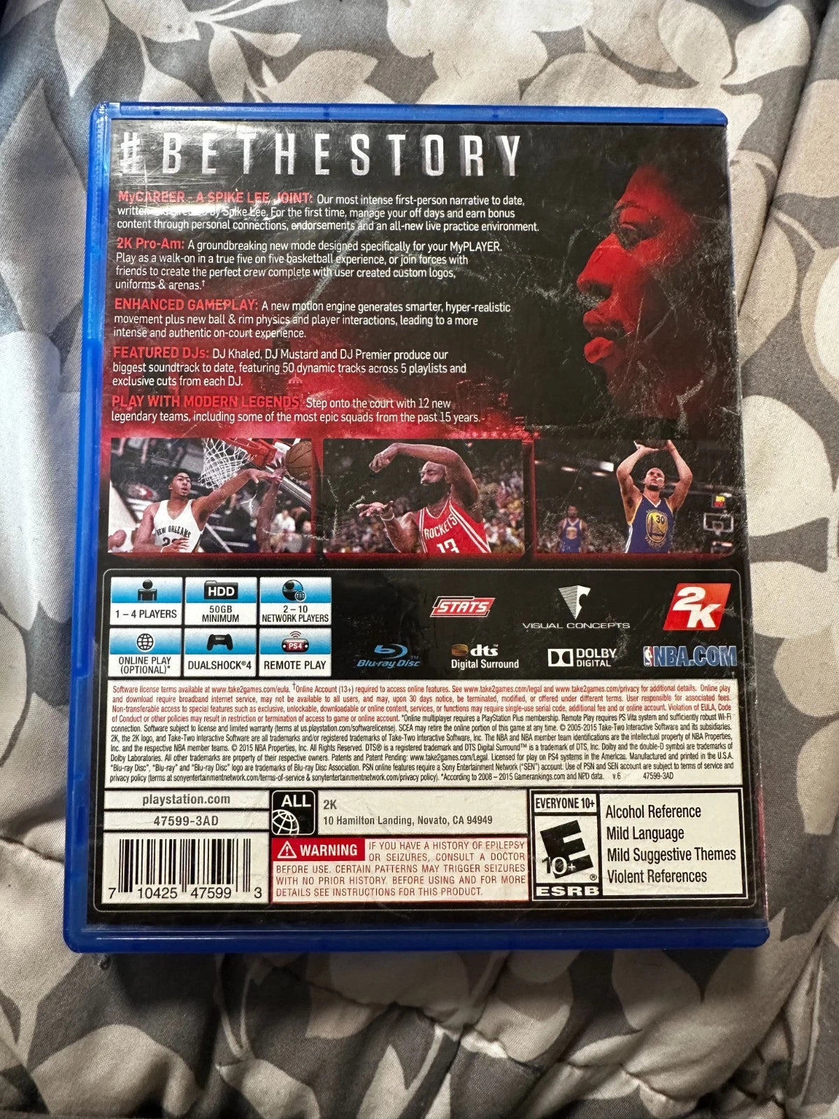 NBA 2k16 ps4