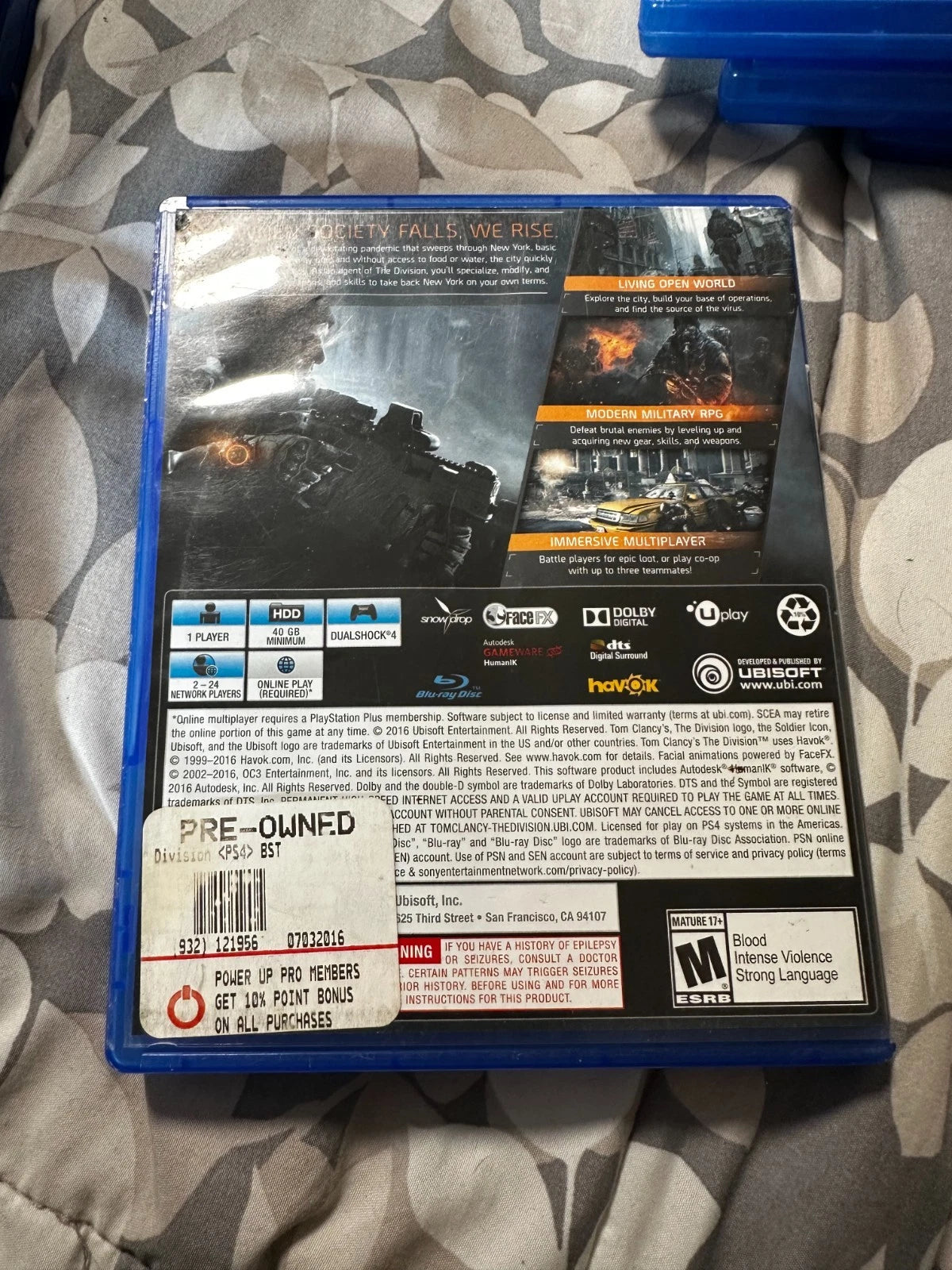 The Division ps4