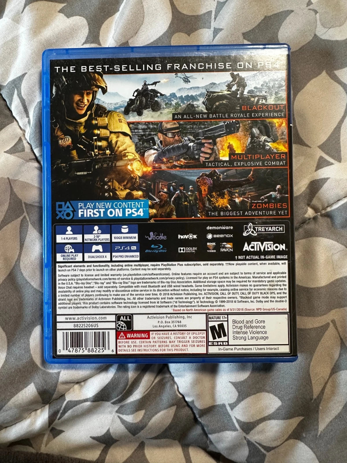 Call Of Duty Black Ops 4 PS4