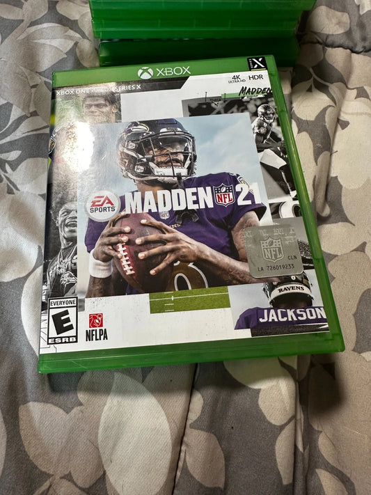madden 21 for the xbox one