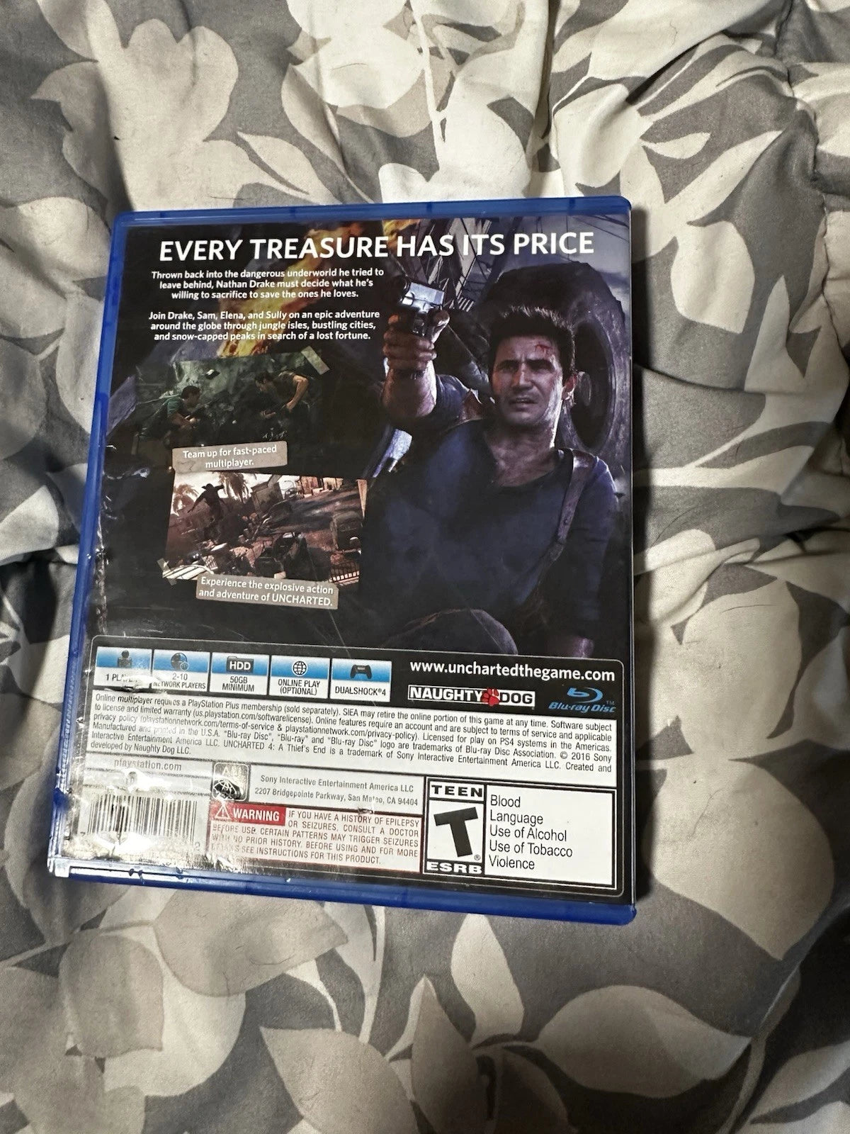 Uncharted 4 A Thief's End PS4