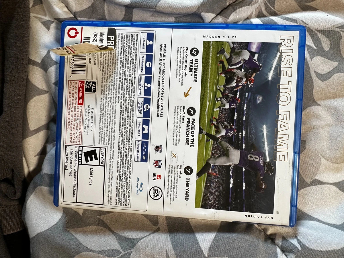 Madden 21 MVP ps4