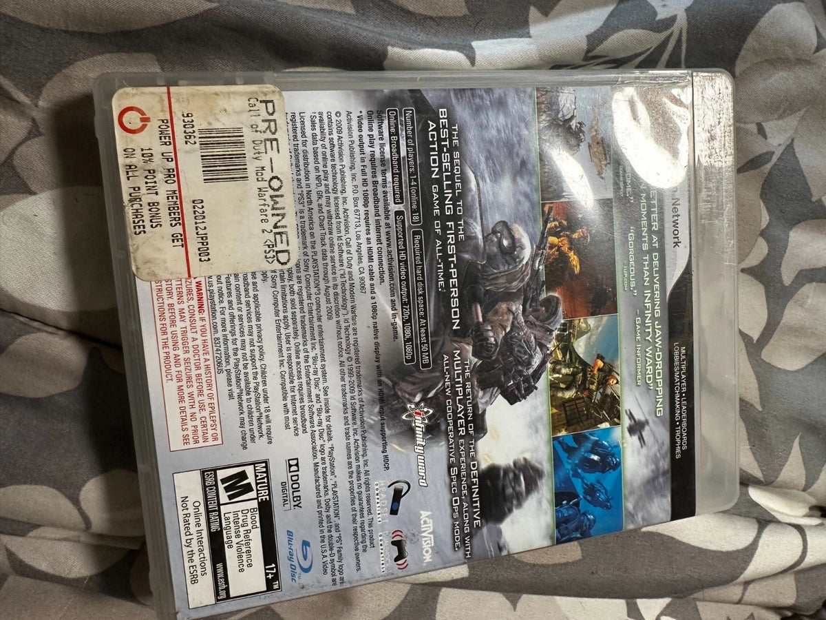 Call Of Duty Modern Warfare 2 PS3