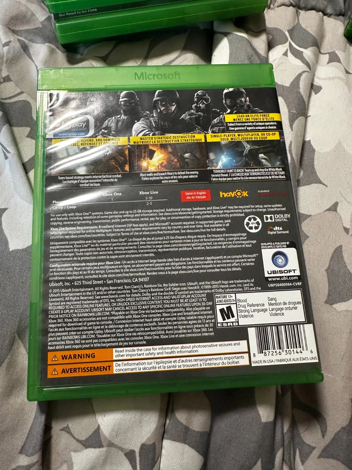 Rainbow Six Siege xbox one