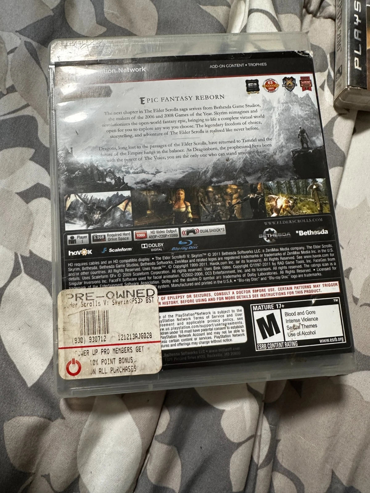 Skyrim PS3