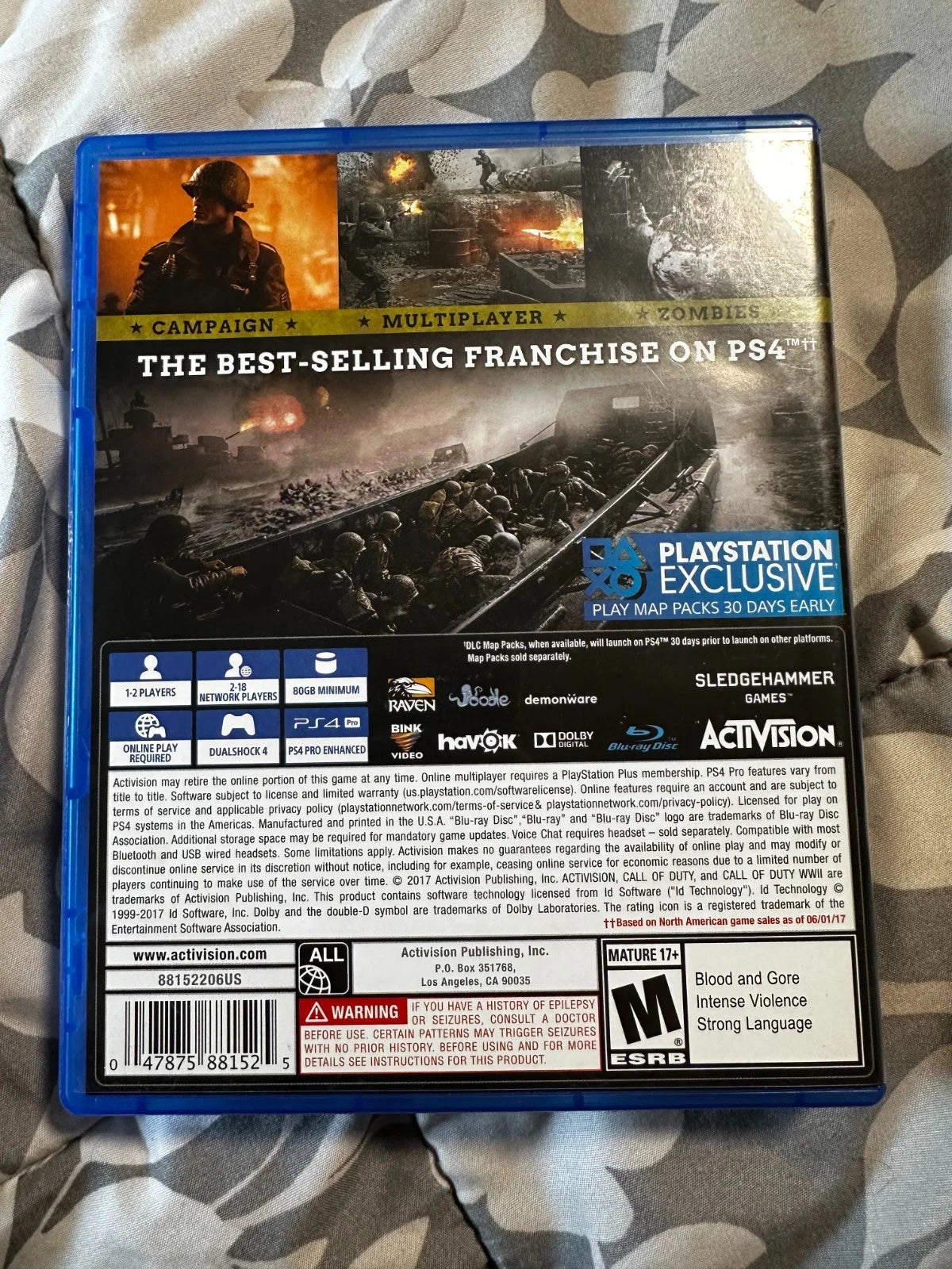 Call Of Duty WW2 PS4