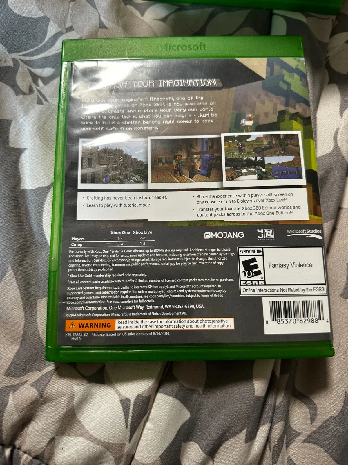 Minecraft Xbox one editions