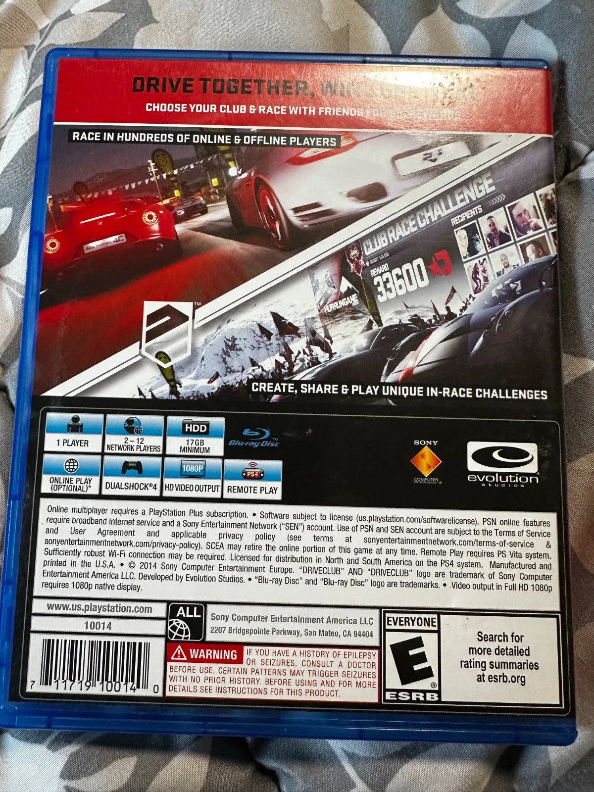 Drive Club ps4