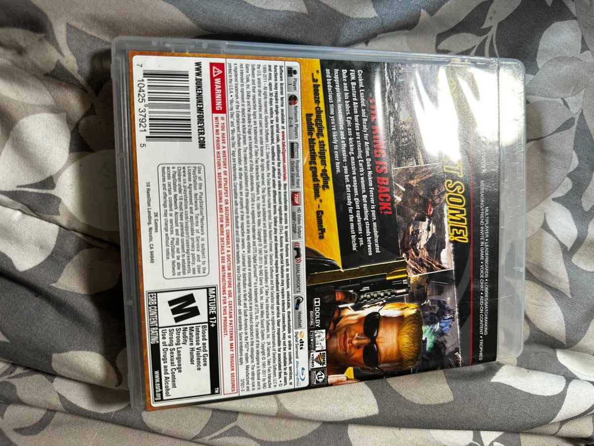 Duke Nukem forever PS3